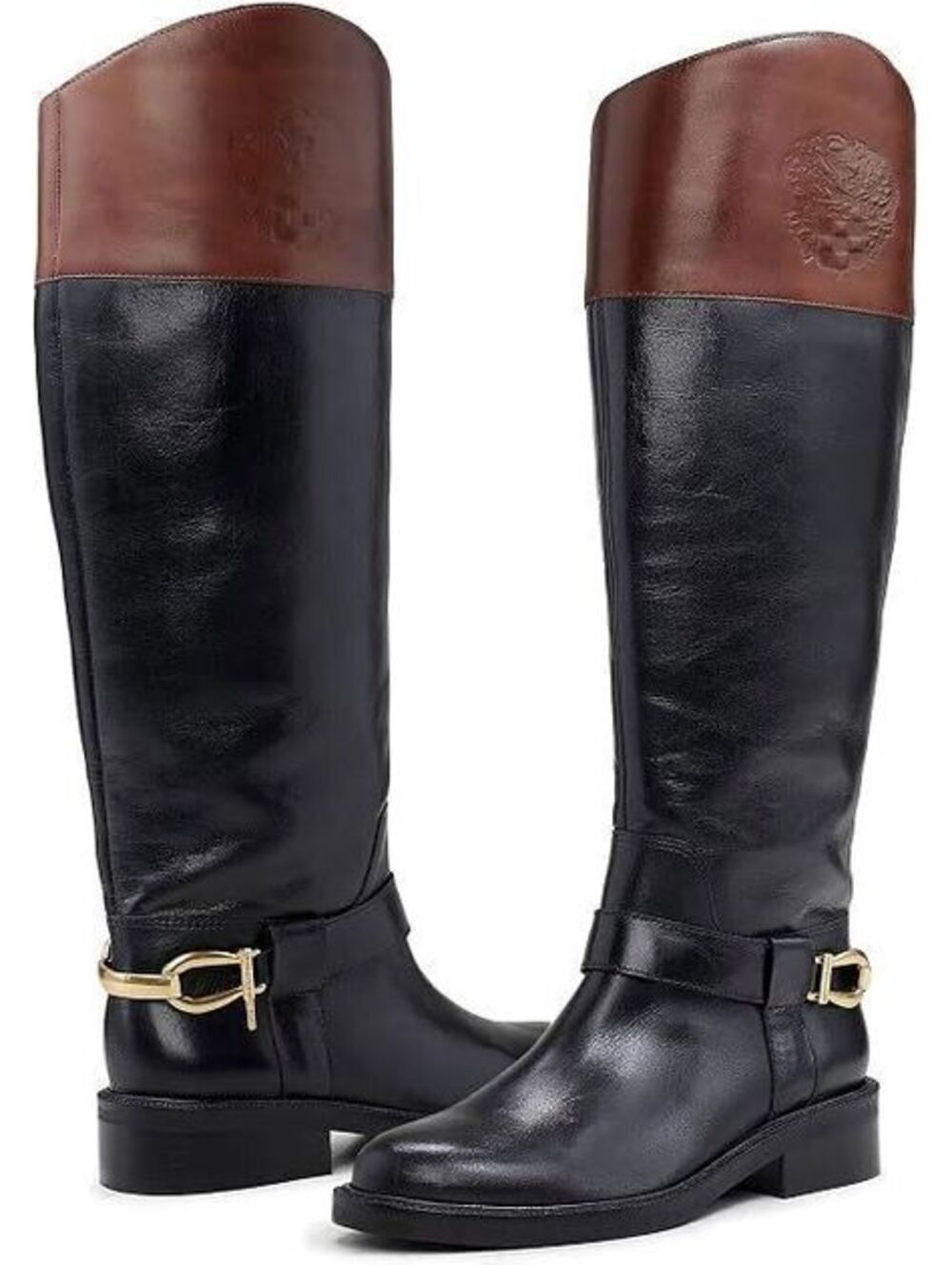 Vince Camuto Amanyir Leather Amanyir Riding boots size 8.5 NWT Were $189